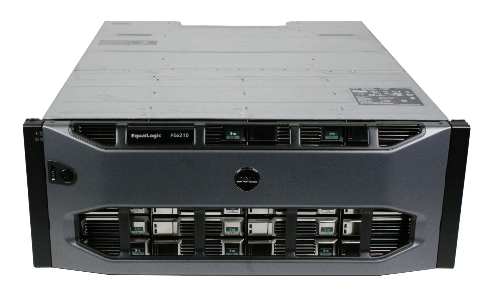 Dell EqualLogic PS6210E 10GbE iSCSI SAN array 24x 4TB EqualLogic drives ...