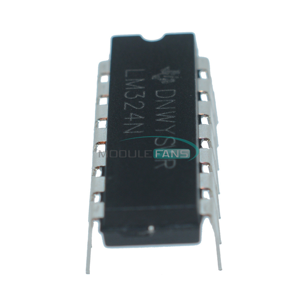 20PCS LM324N LM324 DIP14 TI Low Power Quad OpAmp IC eBay