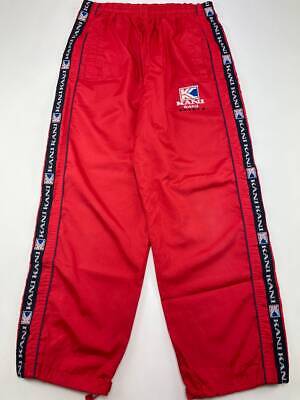 KARL KANI pants, red, baggy Kani tracksuit loose, 90s hip KARL KANI pants, red, baggy Kani tracksuit loose, 90s hip