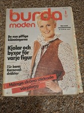 Vintage Burda Magazine January 1982