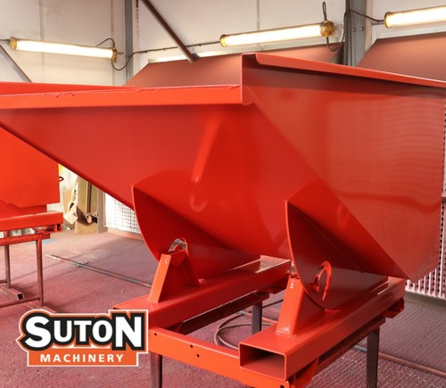 TIPPING SKIP 1.25CUM - SUTON MACHINERY - FORKLIFT TELEHANDLER - Picture 7 of 11