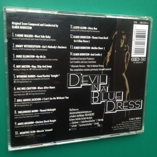 Elmer Bernstein DEVIL IN A BLUE DRESS Bayou Funk Delta Blues Film Soundtrack CD - Picture 2 of 12