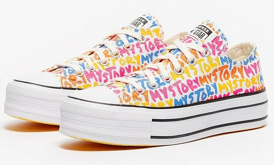 Converse top double platform