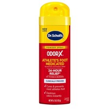 Dr. Scholl's Odor-X Athlete's Foot Medicated Spray Powder 4.7 OZ