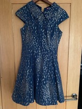 Chi Chi London Occasion Wear Babydoll Dress Size 10 Flare and Net Petticoat