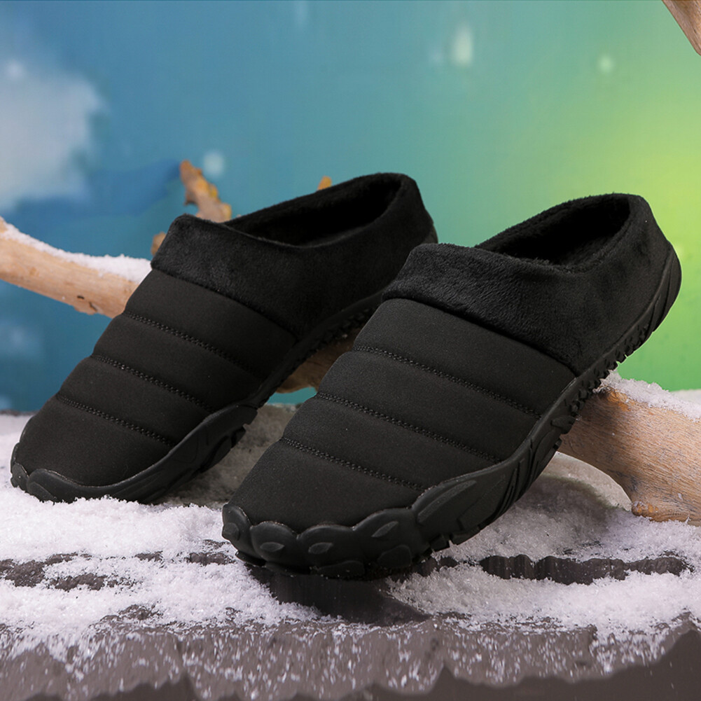 APL Unisex Plush Slippers Fluffy Couple Slippers Comfortable Lightweight for Winter