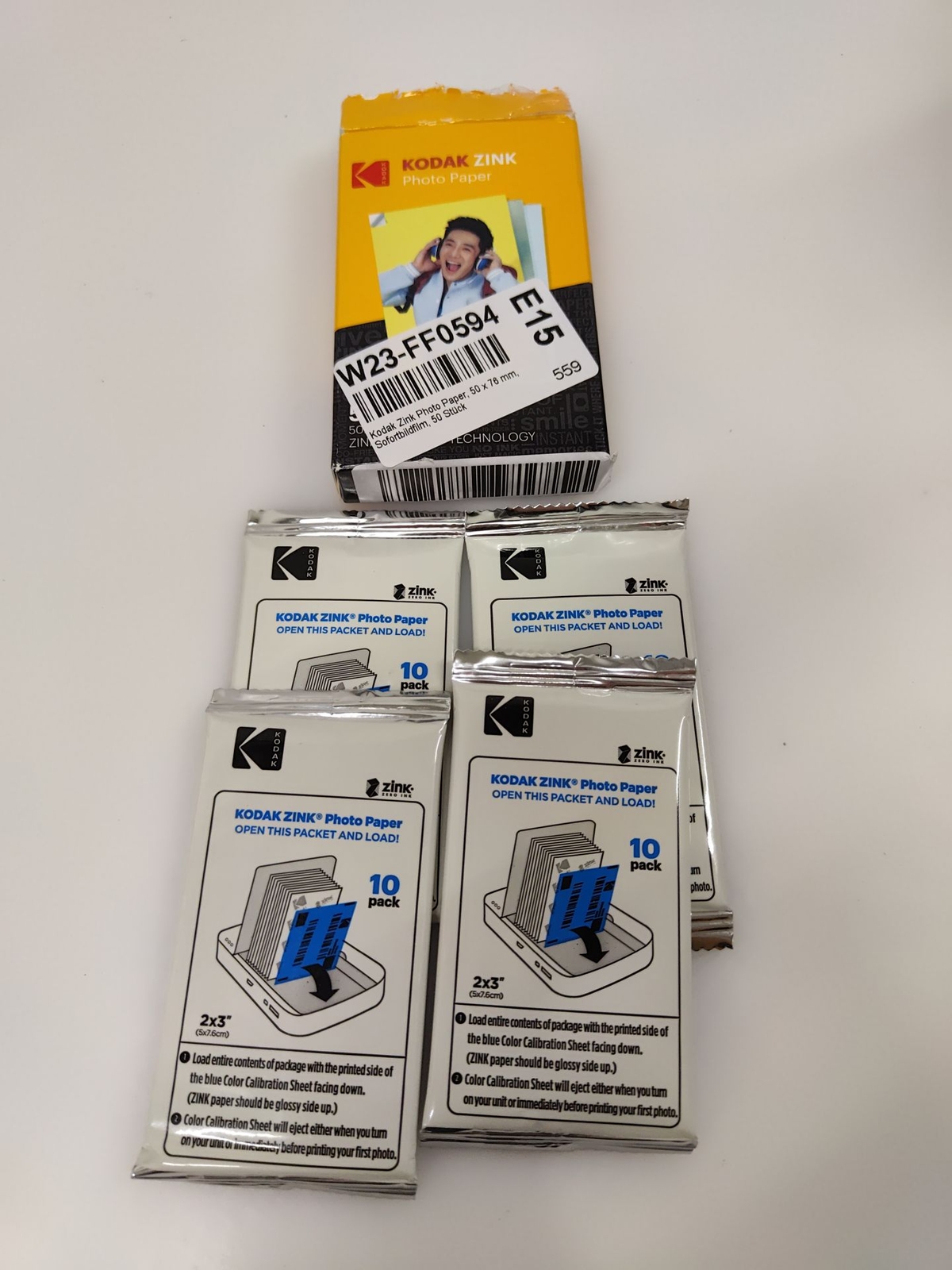 Papel Impresora Xiaomi Portatil Kodak 2