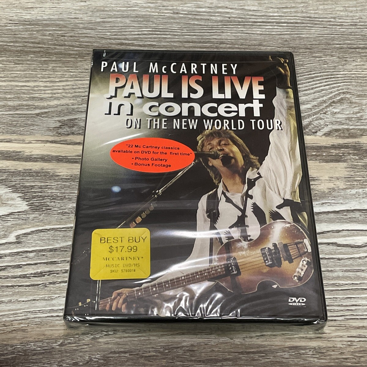 Paul McCartney - Paul Is Live (DVD, 2003, Standard Case) for