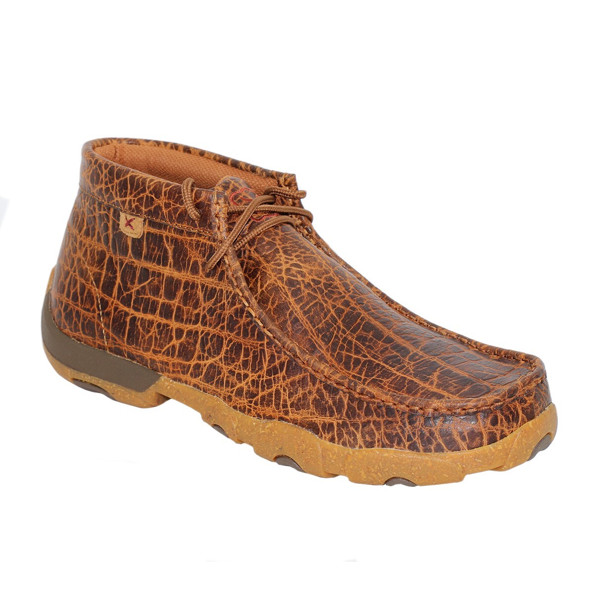 hakkacandyland　0103　♡ Twisted X® Men's Chukka Driving Golden Elephant Print Moc Shoes