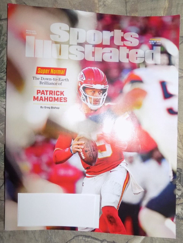 PATRICK MAHOMES - SPORTS ILLUSTRATED MAGAZINE