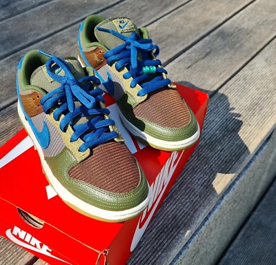 Nike Dunk & Cacao Wow Marina Rough Green & Größe 41 & Neu mit Karton & Original