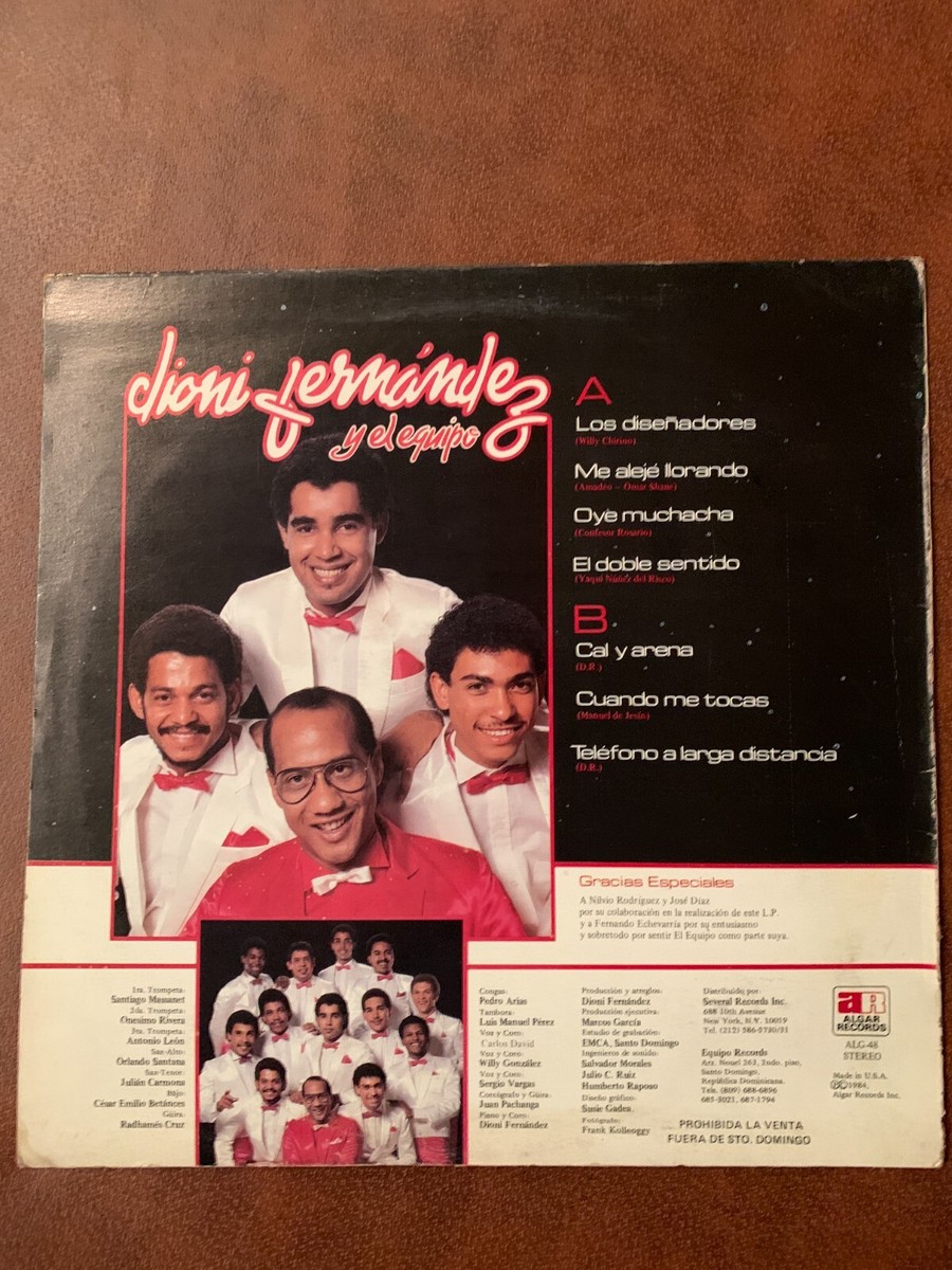 Dioni Fernández-Los Diseñadores Dominican 1984 ALG-48 Vinyl