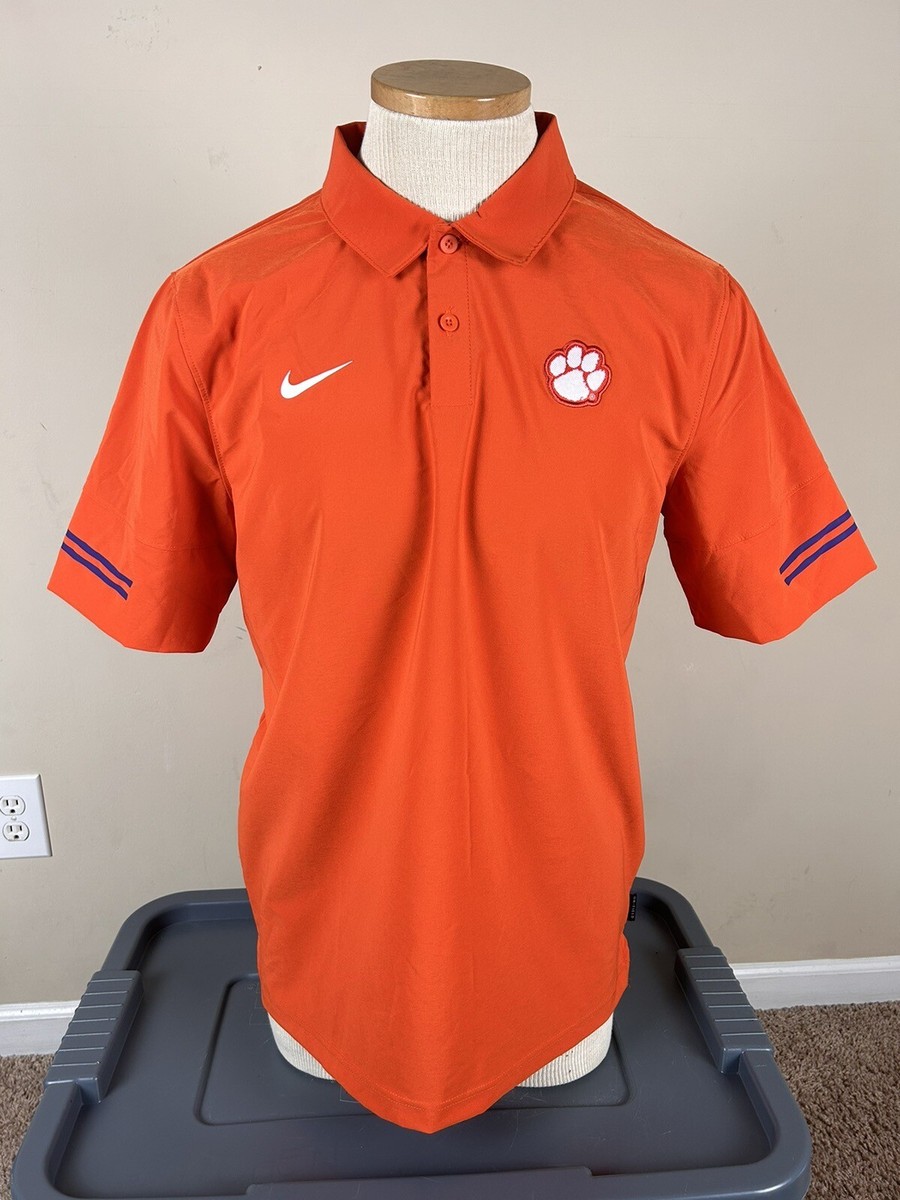 clemson dri fit polo