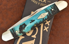 case-xx-usa-large-mouth-bass-caribbean-blue-bone-premium-muskrat-knife-2025-ss