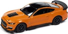 2021 Ford Mustang Shelby GT500 Track Pack Orange 1:64 Model Car by Auto World