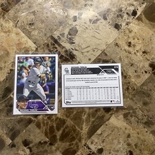 Michael Toglia  RC 2023 Topps Series 2 #616 Colorado Rockies B-15