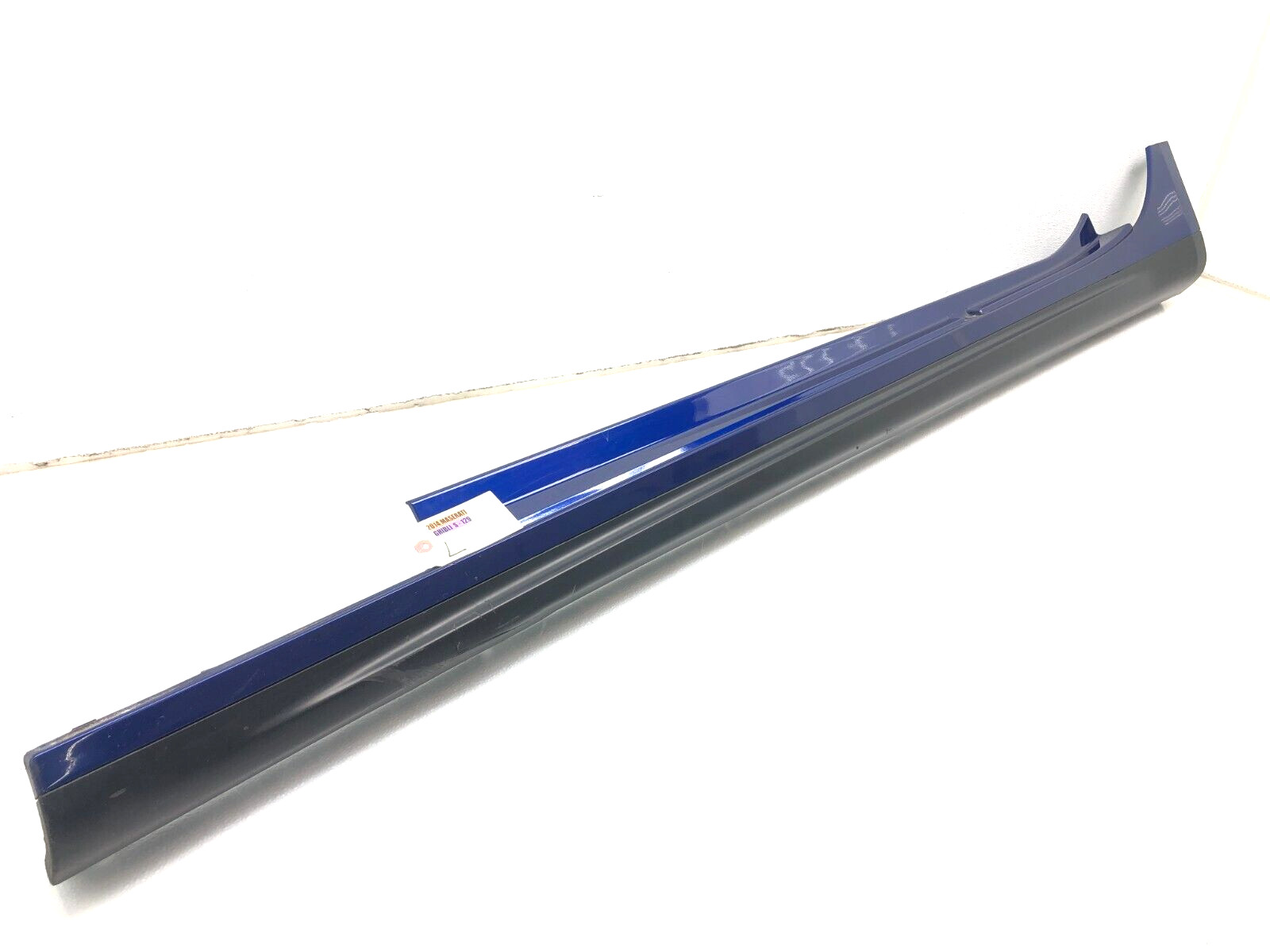 2014-2019 MASERATI GHIBLI S Q4 LEFT DRIVER SIDE SKIRT ROCKER PANEL OEM BLUE.
