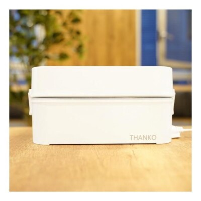 THANKO 2-Tier Super-Fast Lunch Box for Rice and Side Dishes AC 100V TKFCLDRC
