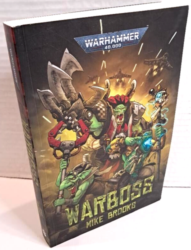 Warhammer 40k: WarBoss by Mike Brooks - Black Library 1st Printing B2