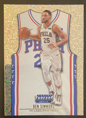 Ben Simmons 2018-19 Threads 136 Base Association Dazzle SP, 76ers, Rare