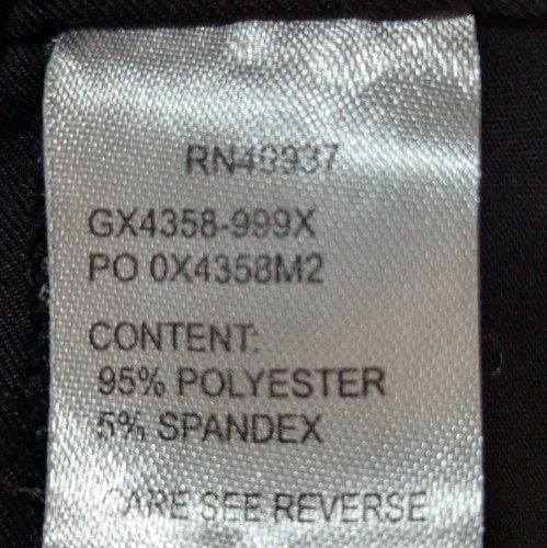 Tail Performance Pants Women Size 10 Black Straight Leg Golf Stretch Athletic - Picture 9 of 11