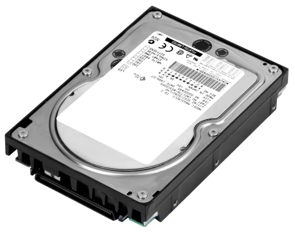 Hard Drive Fujitsu MAG3182LC 18.2GB 10000RPM 2MB Cache SCSI Ultra2 3.5'' Inch - Image 3 of 3