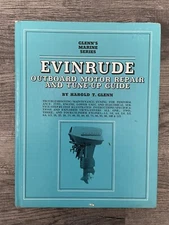 Evinrude Motor Boat Repair & Tune-Up Guide Glenn's Marine Series HB 1969 USED