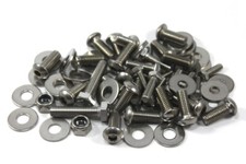 Kit De Fixations En Acier Inoxydable Pour Lotus Elise S1 Avant Et Arrière