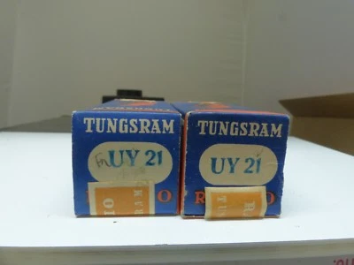 1x UY21 TUNGSRAM FROM SEALED BOX NIB TUBE Röhre Valvola - Bild 1 von 2