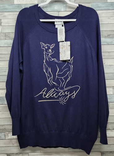 Torrid Harry Potter Sweater Patronus Always Size 2 New With Tags 2X 18-20