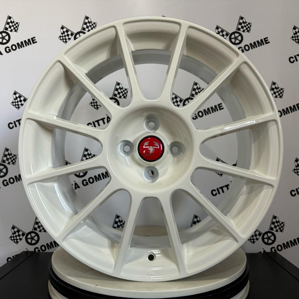 Kit 4 Cerchi in Lega Dedicati Abarth 500 da 17" + 4 Gomme 205/40R17 Nankang Ns2r - Immagine 1