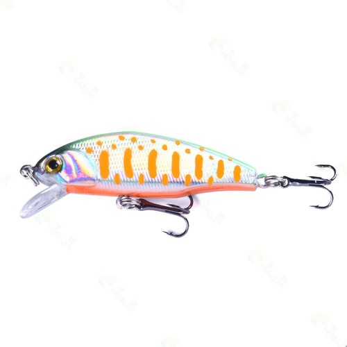9pcs 5cm/3.1g Fishing Lure Plastic Minnow Hooks Bass Bait Crankbait Trout - Picture 30 of 34