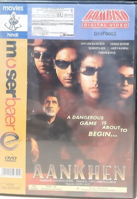 Aankhen - Amitabh Bachchan, Akshay Kumar, Sushmita - Bollywood Hindi Movie DVD