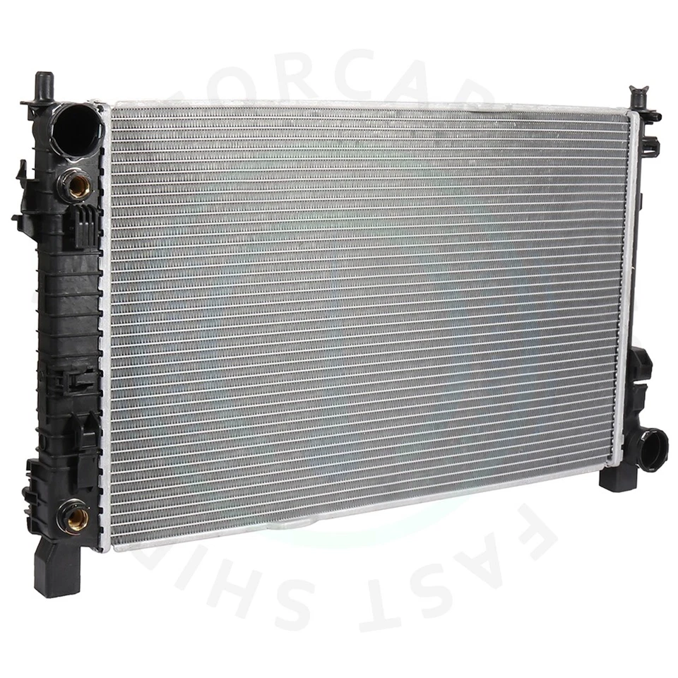 Kit de refrigeração de radiador e condensador CA para 2001-05 Mercedes-Benz C240 03-05 CLK320 - Imagem 3 de 4