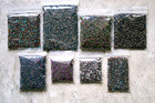 326g Gold Mixed Seed Beads Bulk Lot High Quality Various Brands and Sizes
