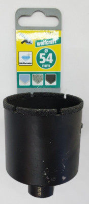 Wolfcraft Diamant-Lochsäge ø 54 mm für Winkelschleifer 5947000