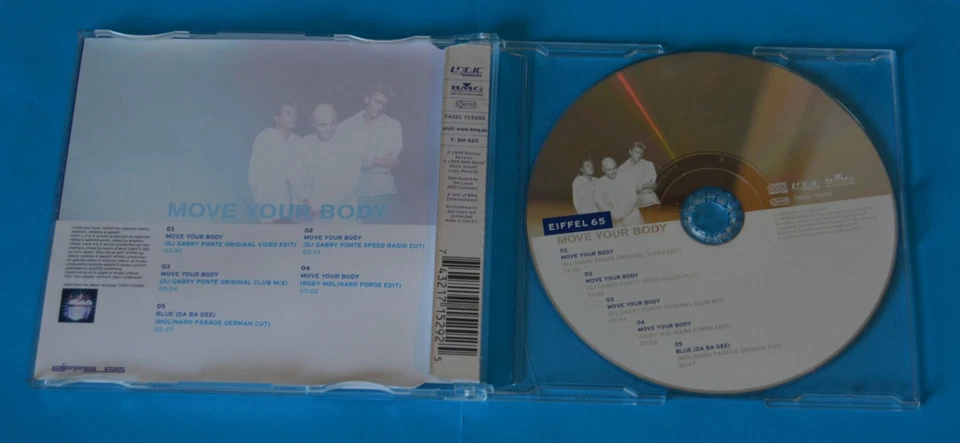 Mini CD Eiffel 65, Move Your Body - Bild 3 von 3