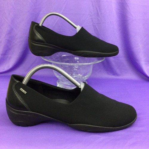 Raro Ecco subida gore-tex Gore-Tex Impermeable Mocasín Chancla Plana Mujer  39 8.5 | eBay