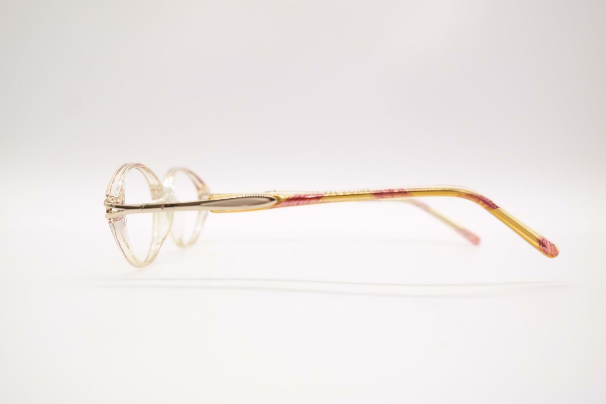 Lunettes Vintage Solo Infini 774-631 - Ovale Titane/métal/plastique - Brun Unisexe NOS