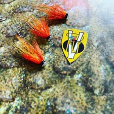 3 V Fly 8mm Ultimate Cascade Friggi Hitch Icelandic Salmon Tube Flies & Hooks 