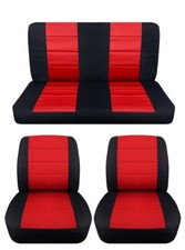 Fits 1965 Ford Galaxy Convertible Front Buckets And Solid Rear Bench Seat Covers
