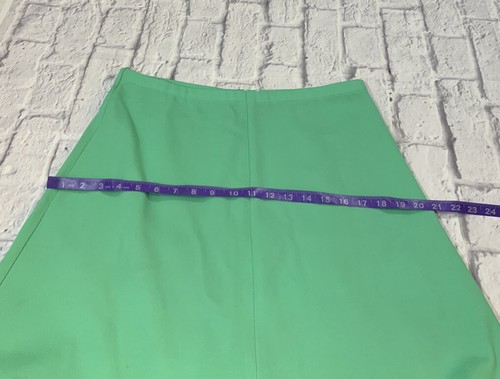 Vintage Outfit 1960s Sweater Maxi Skirt Mint Green 14 - Picture 12 of 13