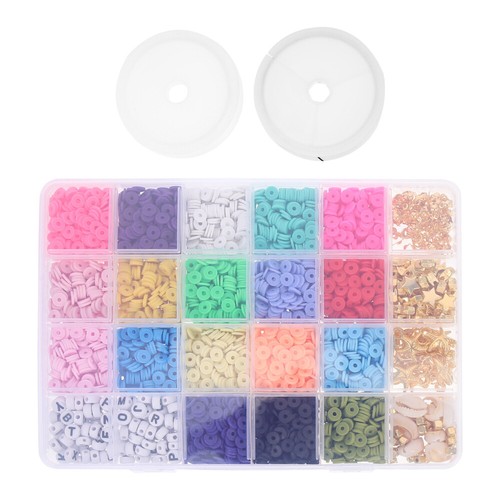 3 Sets Shell Soft Ceramic Flat Loose Beads Clay for Jewelry Making - 第 4/12 張圖片