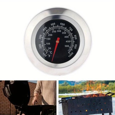   EDELSTAHL BBQ THERMOMETER - PRÄZISE & ZUVERLÄSSIG - UNVERZICHTBARES ZUBEHÖR