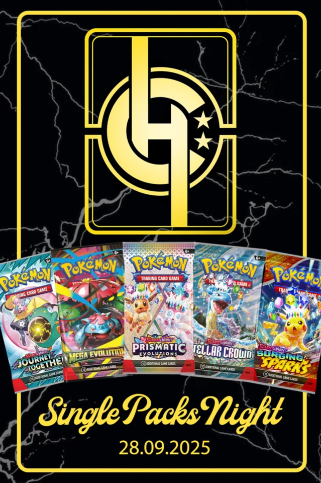 Pokemon 4x Single Pack night, Mega Evolution, bulba Promos and more