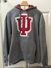 IU Hoosiers Grey Sweatshirt - Unisex - M/L - Pro 5 USA - Indiana University