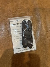 Kopper Equine Easy-On Rein Stoppers Brown (made for Rein Sizes of 3/4” to 1”)