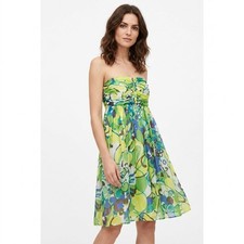 Zara Basic Multicolor A-Line Knee Length Dress Women Size M