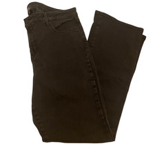 NYDJ Barbara Bootcut LiftxTuck Black Jeans 14