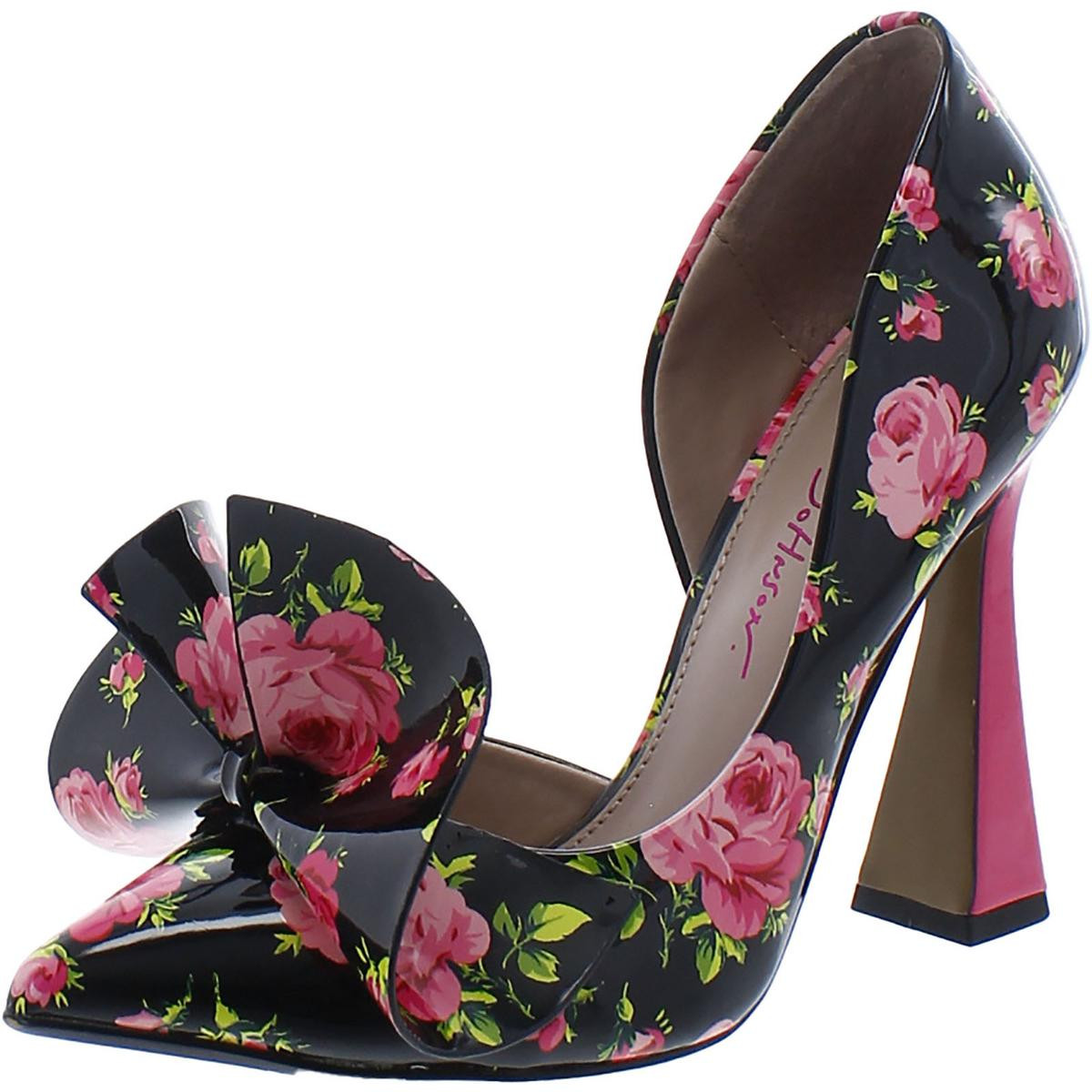 Женские нарядные туфли на высоком каблуке Betsey Johnson с благородным бантом BHFO 8101